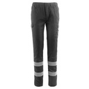 PANTALÓN MULTIBOLSILLOS SLIM FIT ALTA VISIBILIDAD MONOCOLOR EN 17353 SUN HV