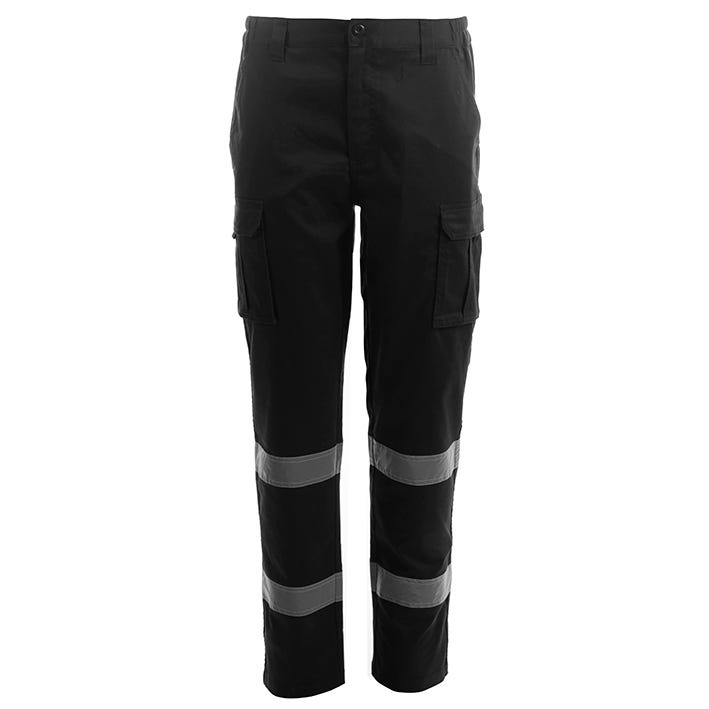 PANTALÓN MULTIBOLSILLOS SLIM FIT TEJIDO ELÁSTICO ALTA VISIBILIDAD EN 17353 MICK HV