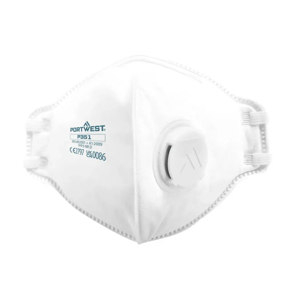 Mascarilla desechable con filtro ffp3 plegable P351