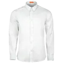 CAMISA M/LARGA BOTÓN EN CUELLO TEJIDO ELASTÁN LONDON