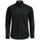 CAMISA M/LARGA BOTÓN EN CUELLO TEJIDO ELASTÁN LONDON