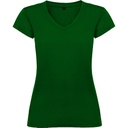CAMISETA SRA  VICTORIA M/C PICO ENTALLADA 100%ALG.155GR