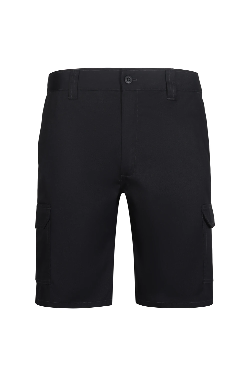 [103027_00_34] PANTALÓN CORTO MULTIBOLSILLOS SLIM FIT TEJIDO FINO 103027 (34, 00 NEGRO)