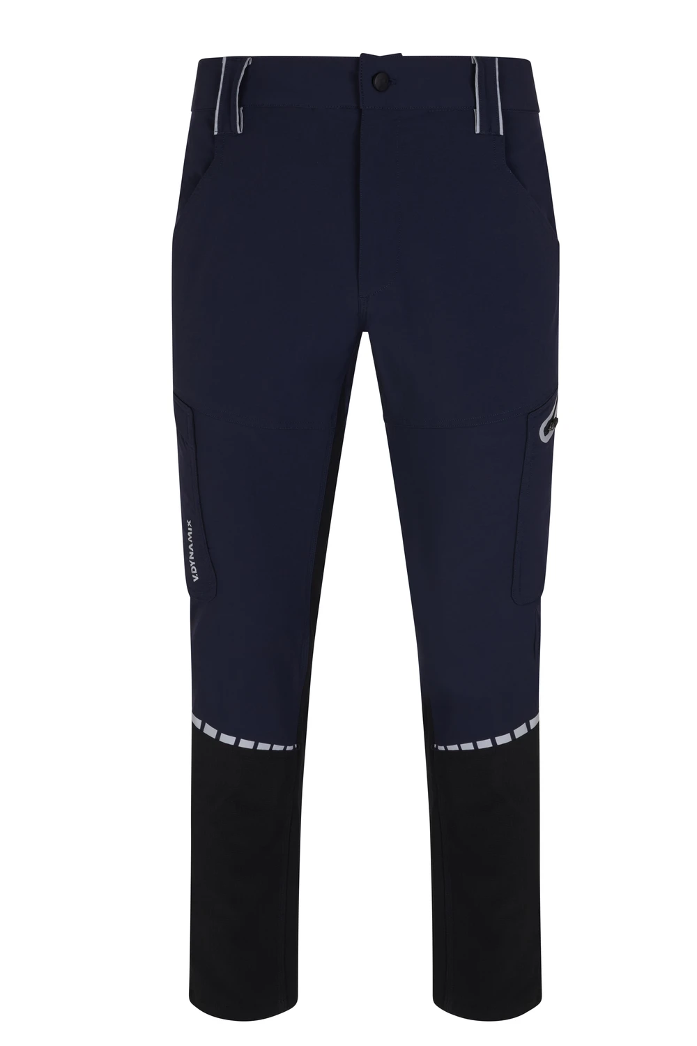 PANTALÓN MULTIBOLSILLOS SLIM FIT TEJIDO ELÁSTICO DETALLES REFLECTANTES 103035X