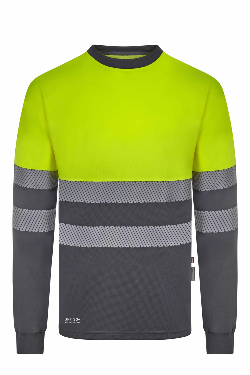 CAMISETA M/LARGA BICOLOR ALTA VISIBILIDAD BANDAS SEGMENTADAS EN 20471 CLASE 2 305645