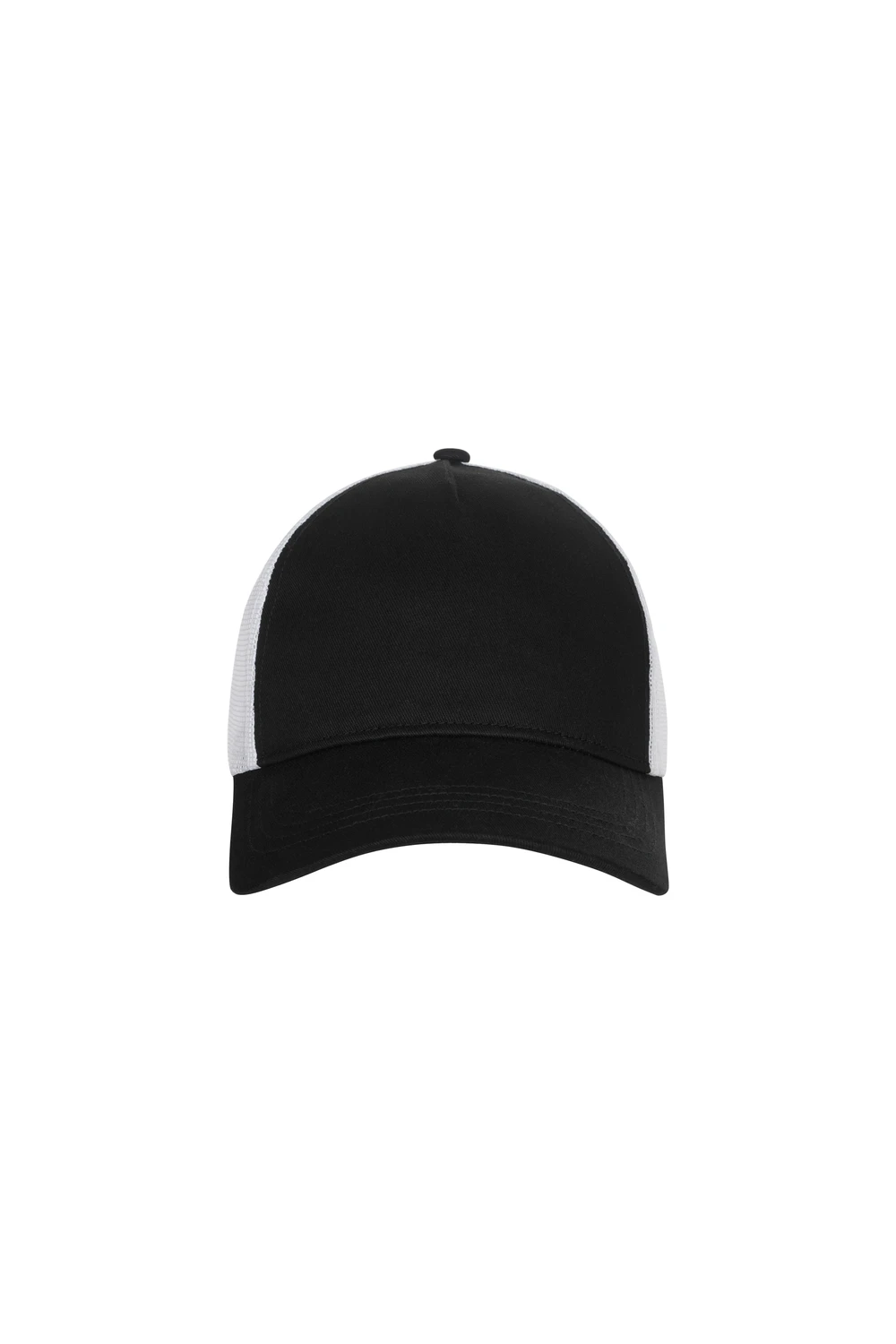 GORRA 5 PANELES BICOLOR CIERRE PLÁSTICO SARGA REJILLA CM260B