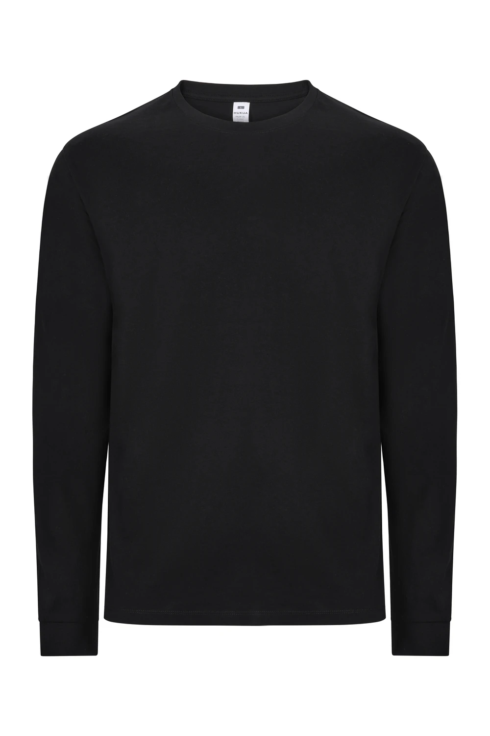 [TL190UC_200_XS] CAMISETA M/LARGA CUELLO REDONDO 190GR TL190UC (XS, 200 BLACK)