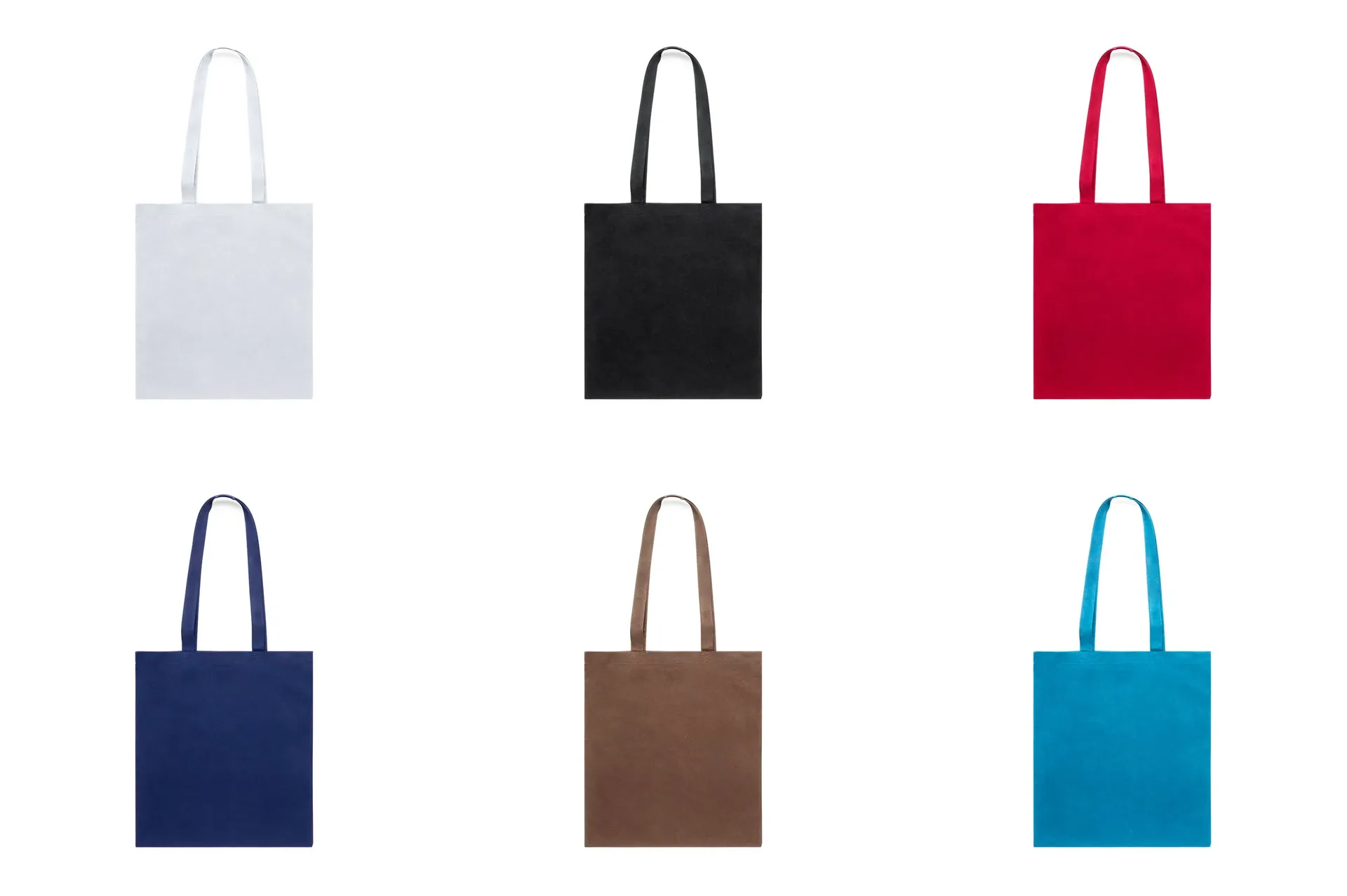 Bolsa algodón 36x40 cm asas largas 70x2.5cm Kaiba