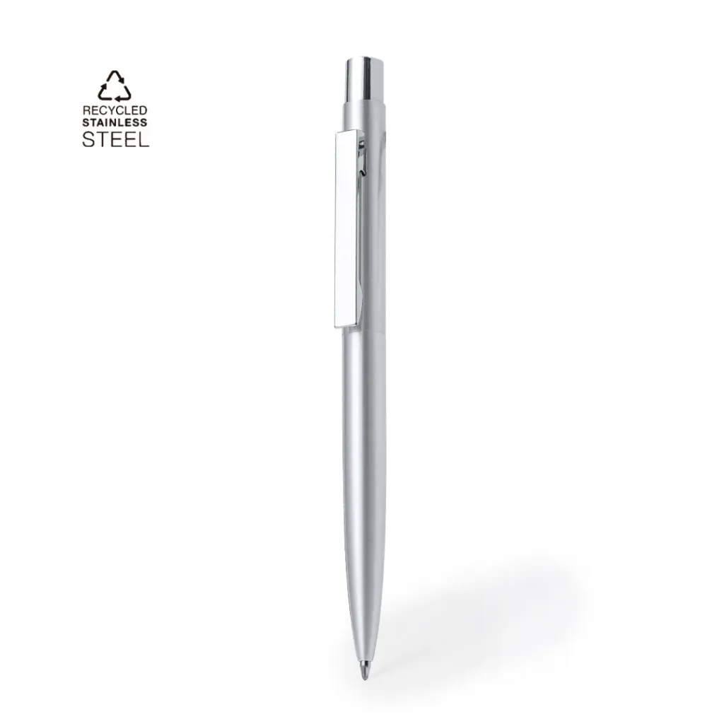 [WUTAX] Bolígrafo acero reciclado Wutax 13.6 cm