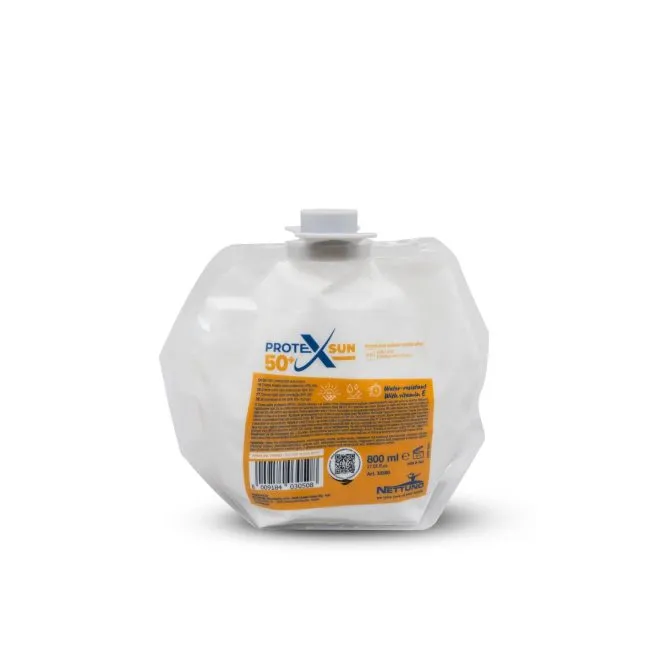 [30500] Recarga Crema solar SPF50 rayos UVA UVB UVC 800 ml