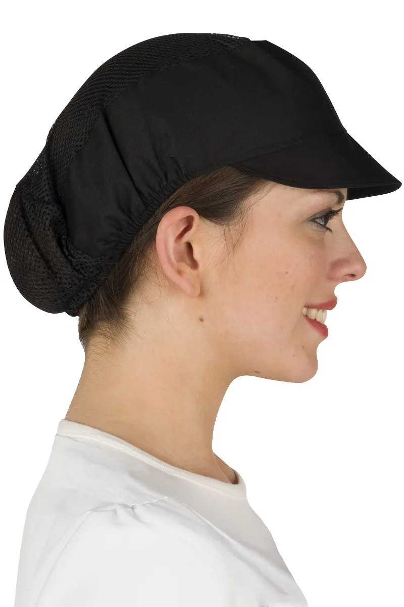 GORRA COFIA REJILLA SUPERIOR VISERA POLIESTER ALGODON