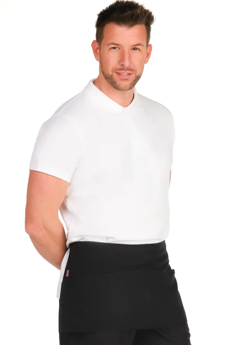 DELANTAL CORTO UNISEX 3 BOLSILLOS 100% POLIESTER