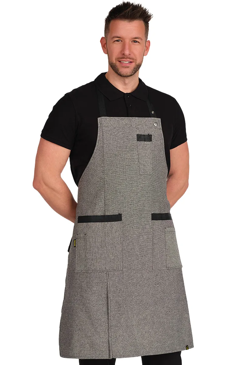 DELANTAL PETO LINEN 5 BOLSILLOS 75% ALGODÓN 25% POLIÉSTER