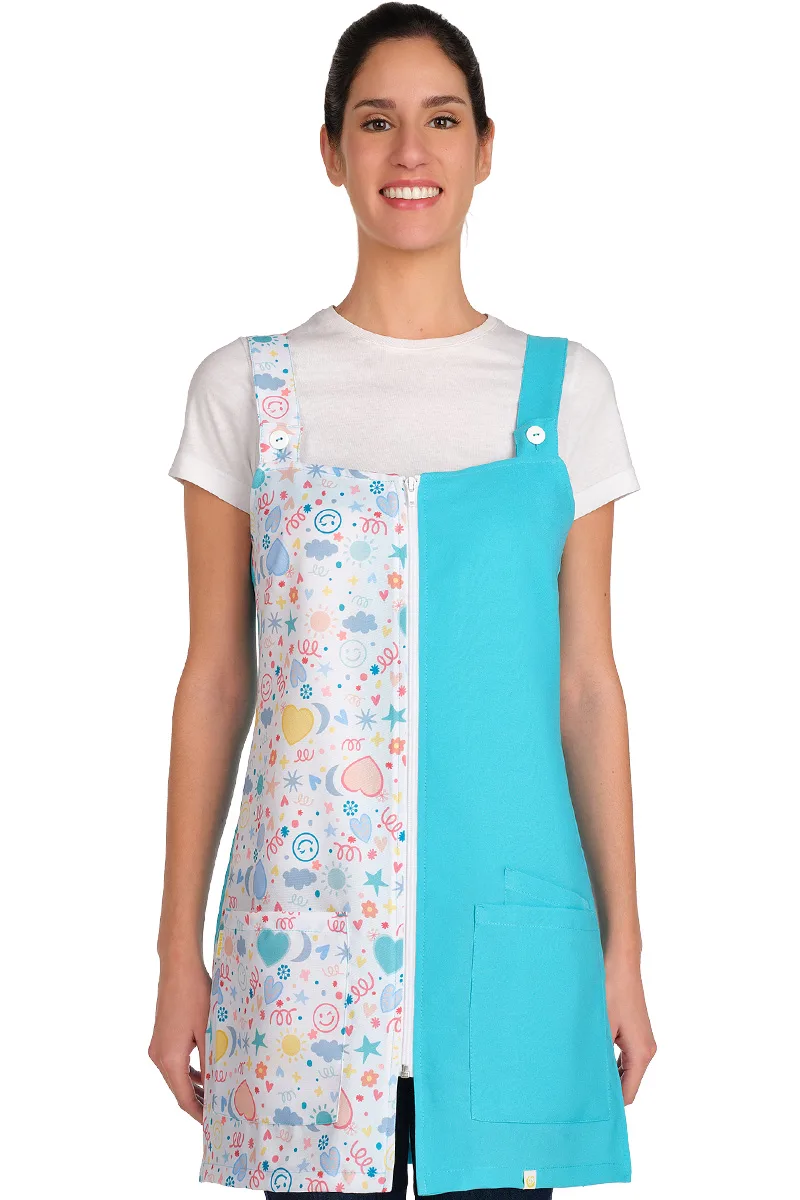 PICHI ESTAMPADO CREMALLERA CENTRAL 4 BOLSILLOS TIRANTES REGULABLES 52605703