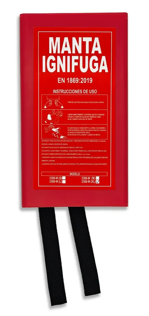 [2388MSIN-XL] MANTA IGNIFUGA DE FIBRA DE VIDRIO EN 1869 VARIAS MEDIDAS (180X180)