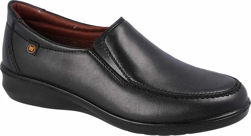 ZAPATO SRA MICRO PIEL SIN CORDONES SIERRA CUÑA CONFORT CERTIFICADO