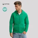 Sudadera Hombre capucha y cremallera Astro 280 gr.