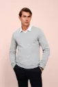 Jersey hombre cuello pico corte ajustado Viscosa Poliester Glory