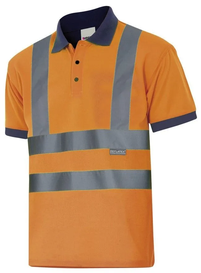 POLO BICOLOR MANGA CORTA VELILLA 305502