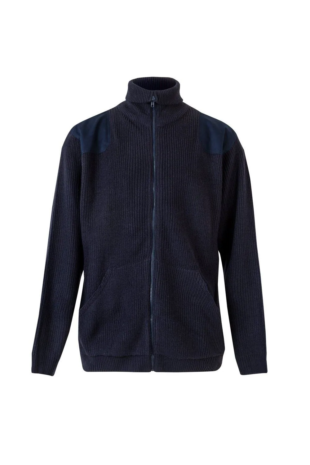 CHAQUETA PUNTO GRUESO CON CUELLO ALTO VELILLA 102