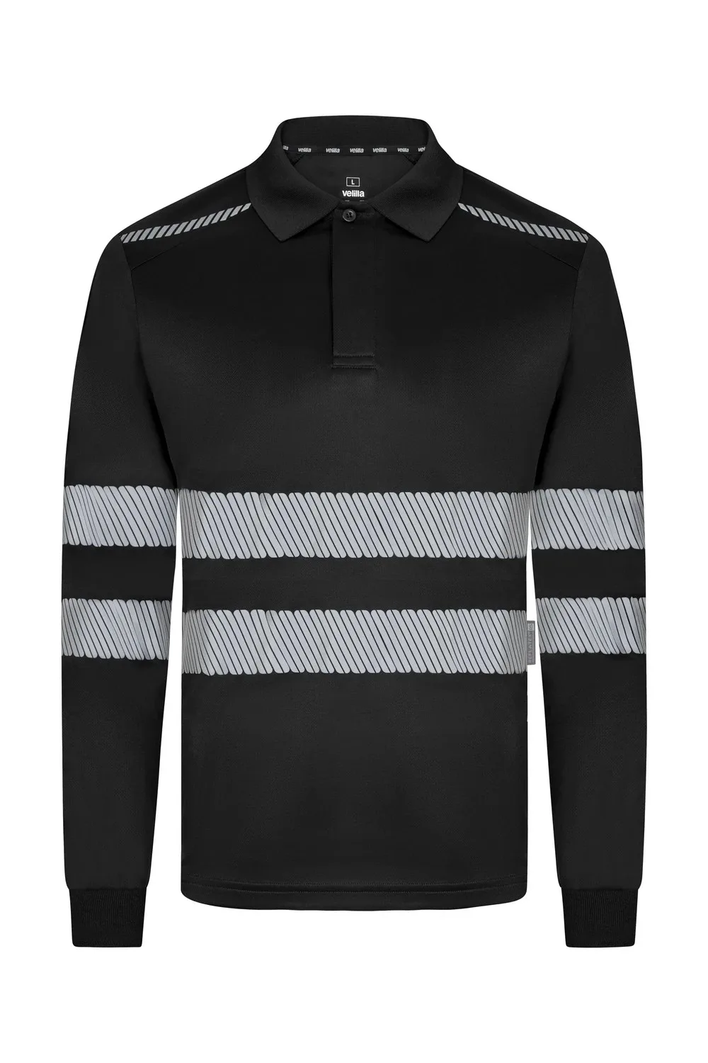 POLO M/L VISIBILIDAD AUMENTADA CINTA SEGMENTADA 355502