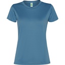 CAMISETA MUJER M/CORTA TECNICA 100%POLIESTER LATERAL TRANSPIRABLE SLAM 0305