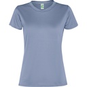 CAMISETA MUJER M/CORTA TECNICA 100%POLIESTER LATERAL TRANSPIRABLE SLAM 0305