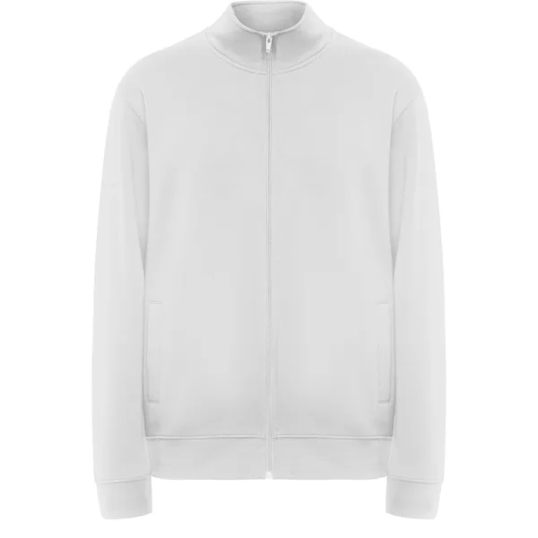 [CQ64390001] SUDADERA CREMALLERA ENTERA ULAN ROLY 6439 (XS, 01 BLANCO)