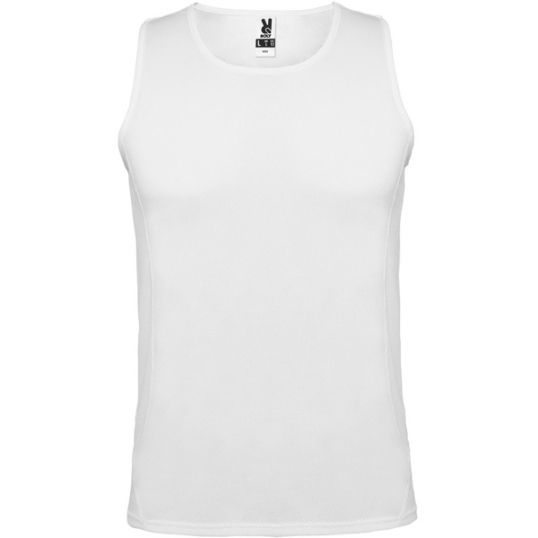 [PD03500101] CAMISETA CRO TECNICA TIRANTE TRANSPIRABLE FACIL LAVADO ANDRE (S, 01 BLANCO)