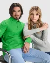 POLO CRO M/L ESTRELLA 220G CUELLO Y APERTURA LATERAL