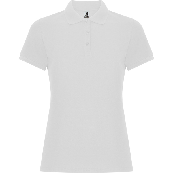 [PO66440101] POLO SRA M/C 40% POLIESTER 60%ALGODON 180GR PEGASO (S, 01 BLANCO)