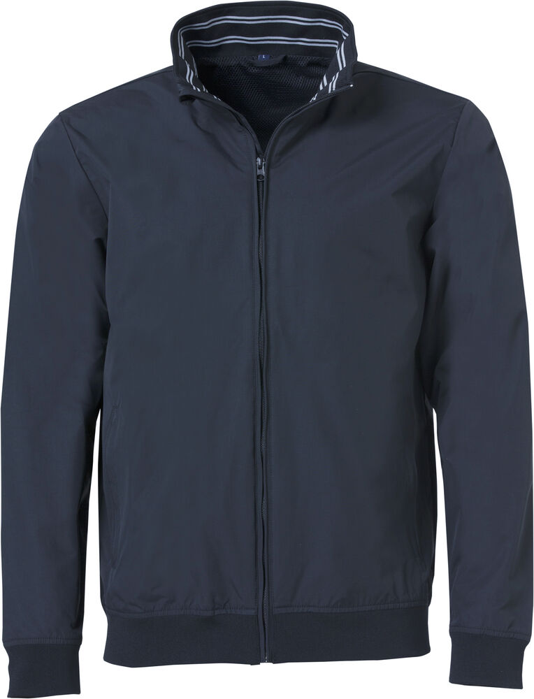 ANORAK MUY FINO CON MALLA INTERIO FILO BLANCO CUELLO KEY WES