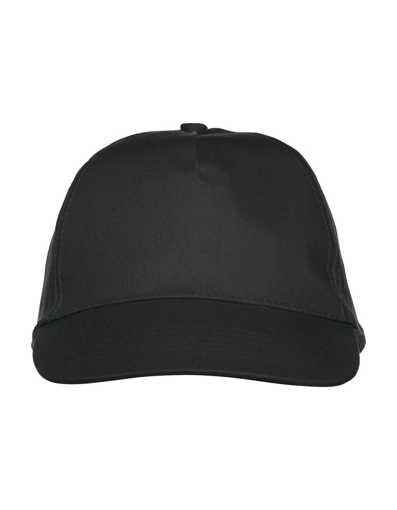 [024065-99-0] GORRA 5 PANELES SARGA 100%ALGODON  CIERRE VELCRO TEXAS CAP (99 Negro)