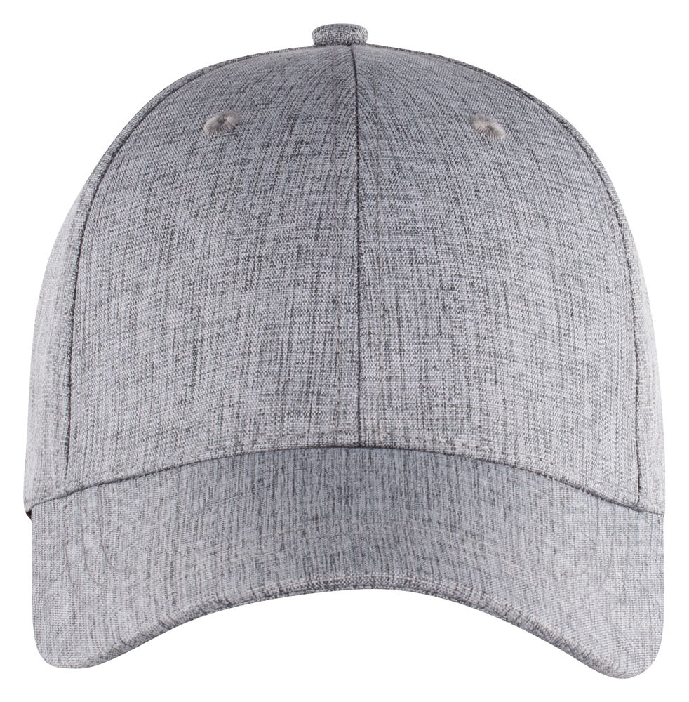 [024066-95-0] GORRA 6 PANELES CIERRE VELCRO 100%POLIESTER MELANGE (95 gris marengo)
