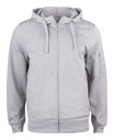 SUDADERA CREMALLERA ENTERA CAPUCHA 100% POLIESTER 280GR BASIC ACTIVE HOODY