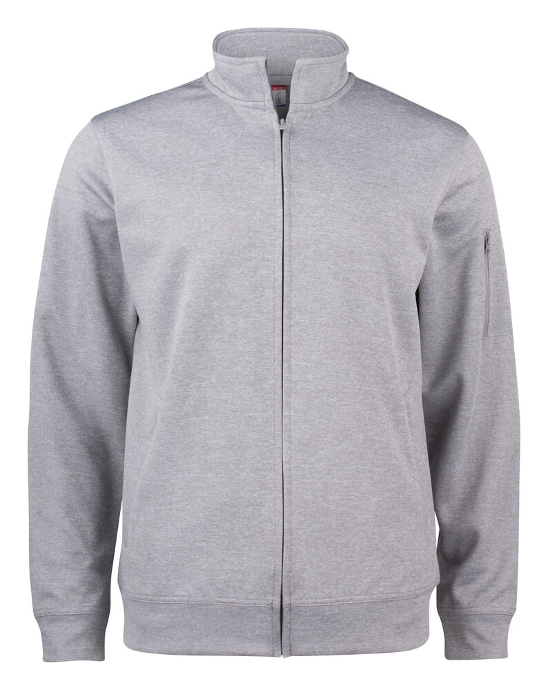 SUDADERA CREMALLERA ENTERA CARDIGAN 100% POLIESTER 280GR BASIC ACTIVE