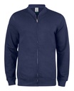 SUDADERA CREMALLERA ENTERA HOMBRE 2 BOLSILLOS CAMARILLA CLIQUE 021006