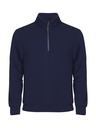 SUDADERA MEDIA CREMALLERA YKK 65% POL 35%ALG 280GR