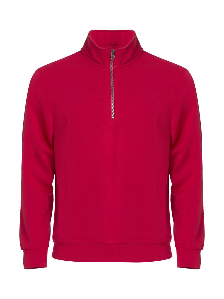 SUDADERA MEDIA CREMALLERA YKK 65% POL 35%ALG 280GR