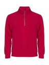 SUDADERA MEDIA CREMALLERA YKK 65% POL 35%ALG 280GR