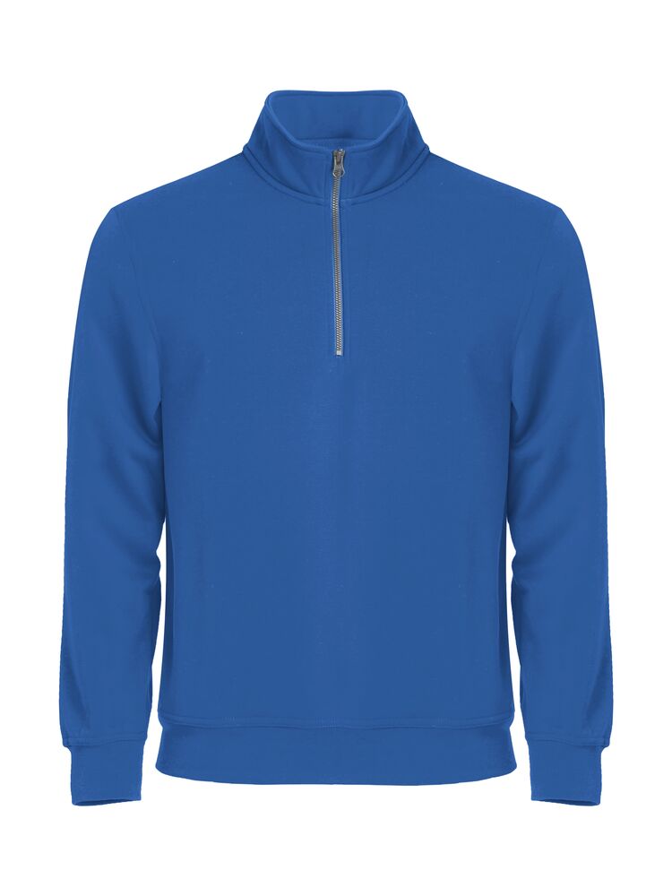 SUDADERA MEDIA CREMALLERA YKK 65% POL 35%ALG 280GR