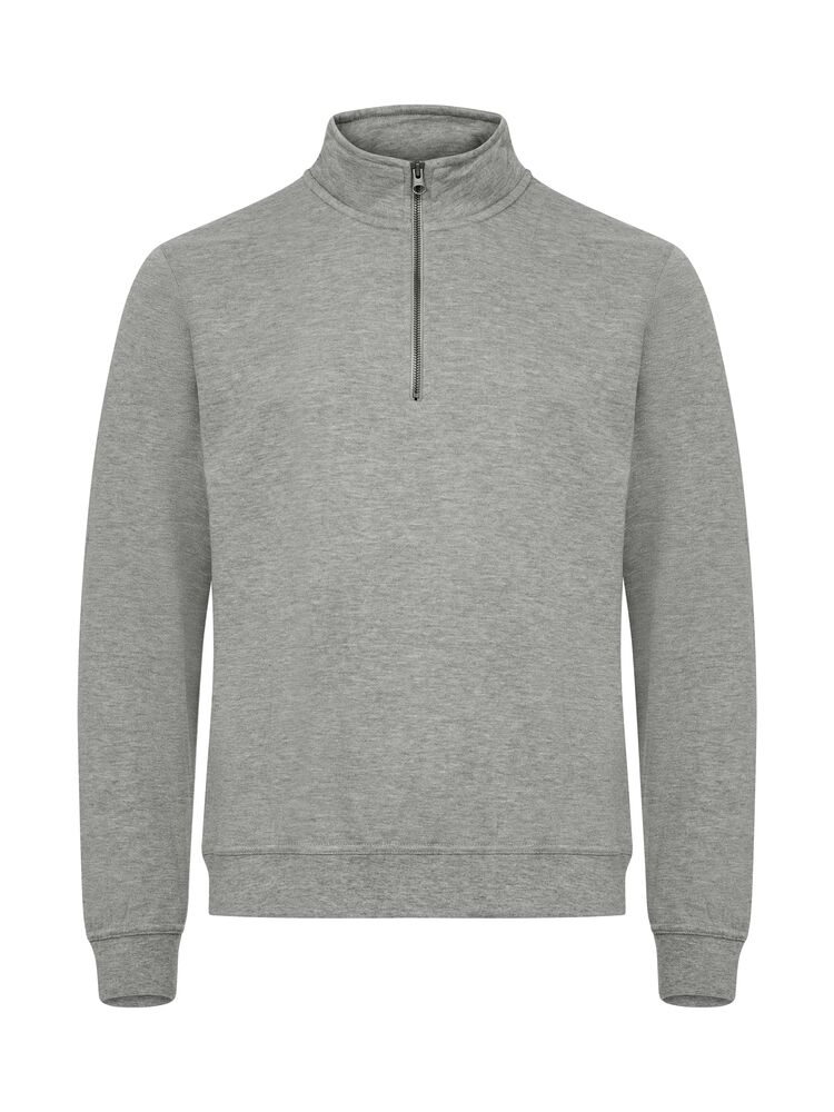 SUDADERA MEDIA CREMALLERA YKK 65% POL 35%ALG 280GR