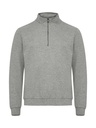 SUDADERA MEDIA CREMALLERA YKK 65% POL 35%ALG 280GR